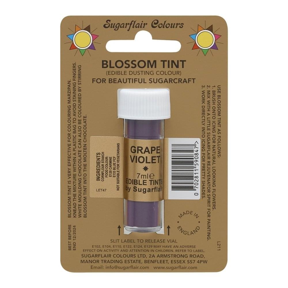 Grape Violet - Blossom Tint Dusting Colour 7ml - Sugarflair