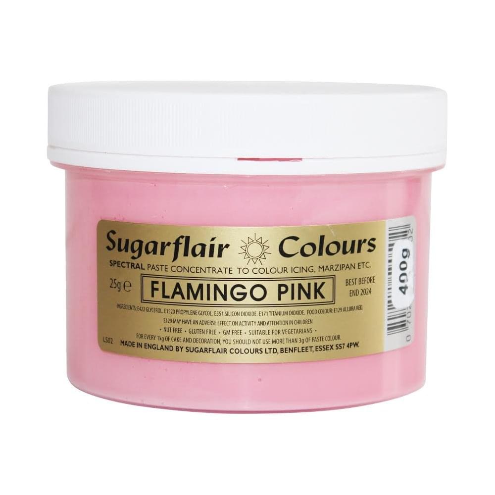 Flamingo Pink Spectral Paste Concentrate Colouring 25g - Sugarflair