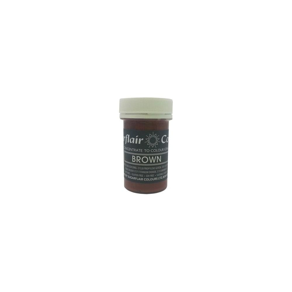Brown Pastel Paste Concentrate Colouring 25g - Sugarflair