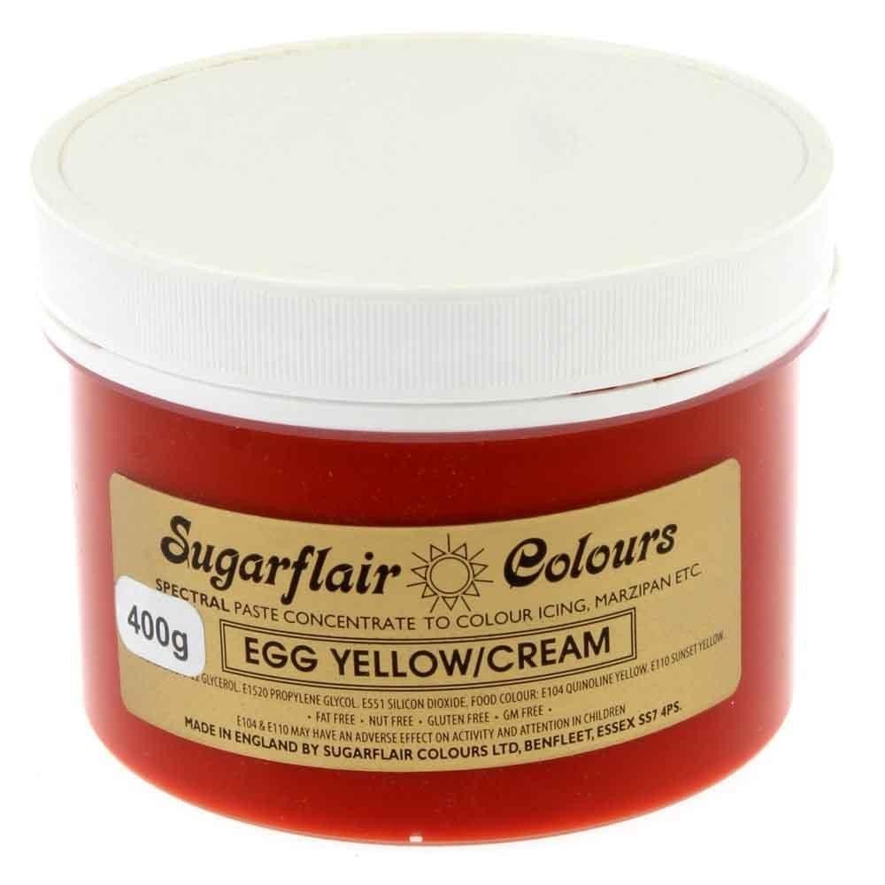 Egg Yellow Cream Spectral Paste Concentrate Colouring 25g - Sugarflair