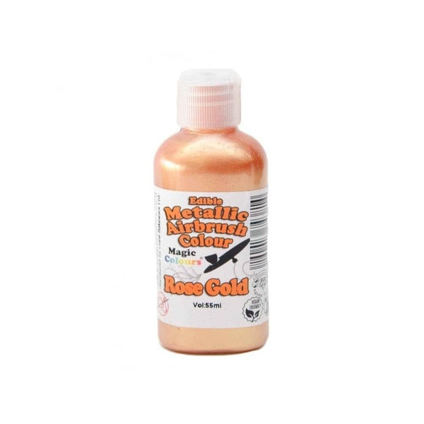 Metallic Airbrush Colours - 55ml - Choose A Colour - Rose Gold