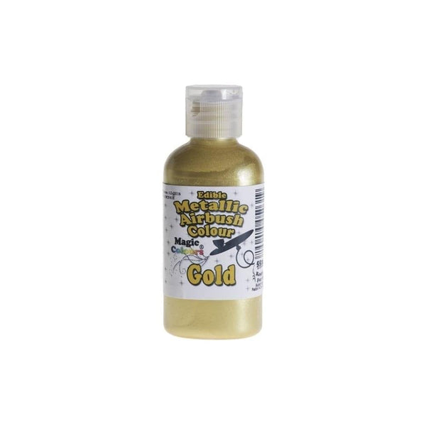 Metallic Airbrush Colours - 55ml - Choose A Colour - Gold