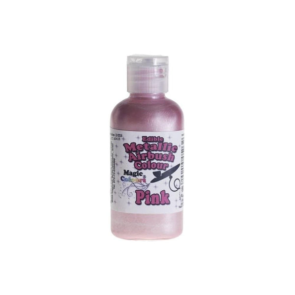 Metallic Airbrush Colours - 55ml - Choose A Colour - Pink
