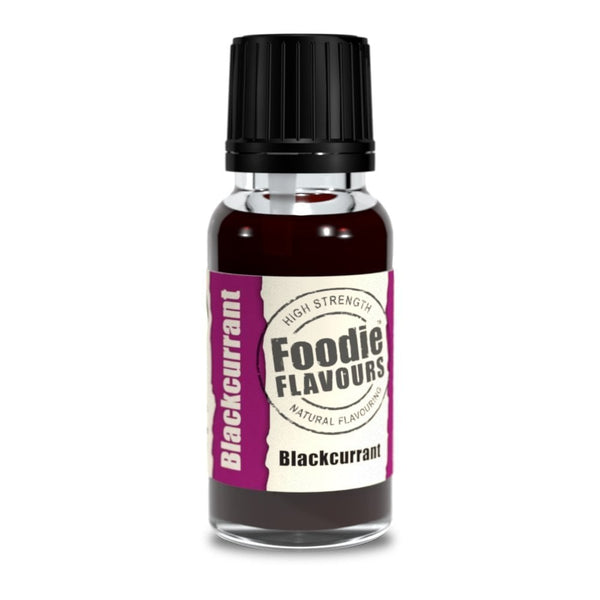 Blackcurrant - Natural Food Flavouring 15ml
