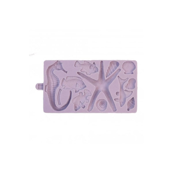 Seaside Accessories Mould - Karen Davies