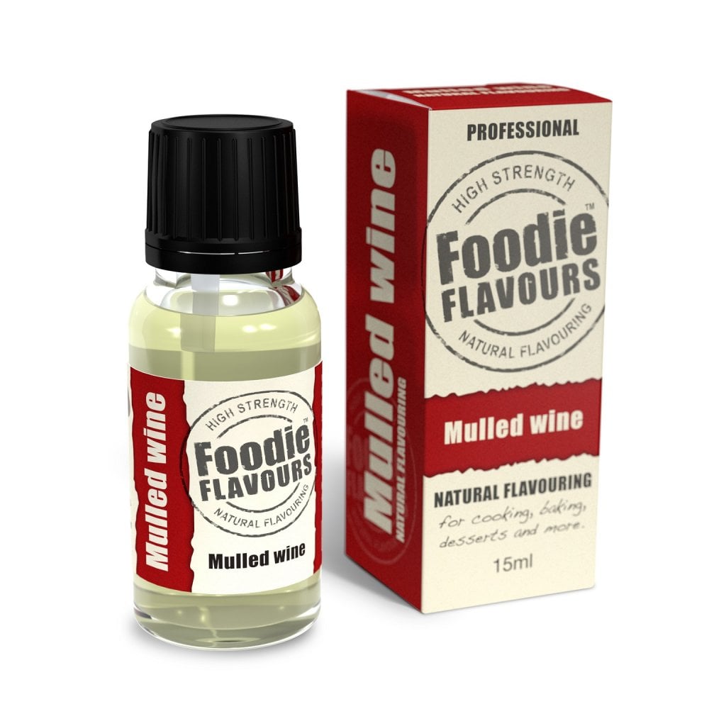 Mulled Wine - Natural Food Flavouring 15ml - Foodie Flavours