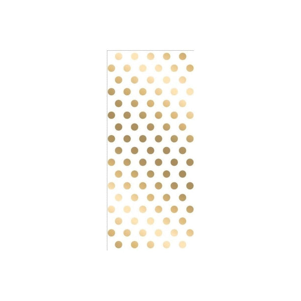 Gold Polka Dot Treat Bags With Twist Ties x20 - Anniversary House