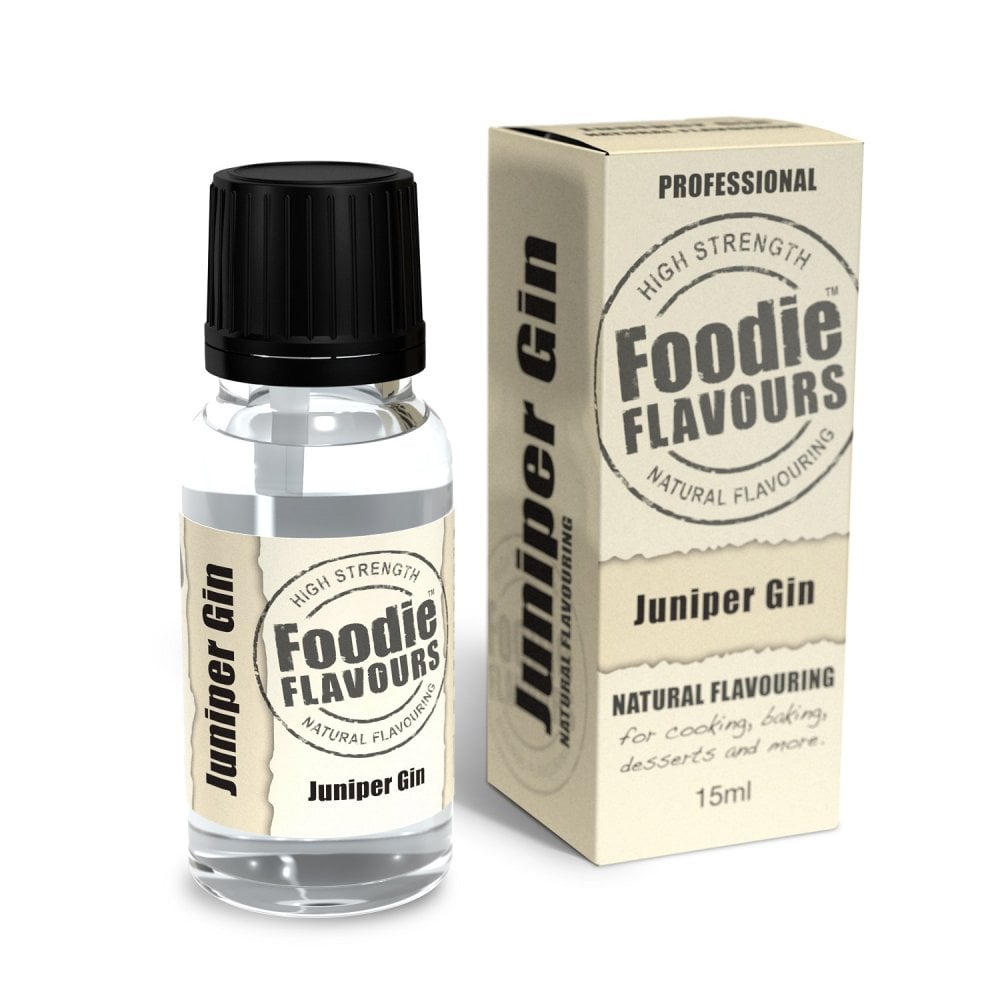 Juniper Gin - Natural Food Flavouring 15ml
