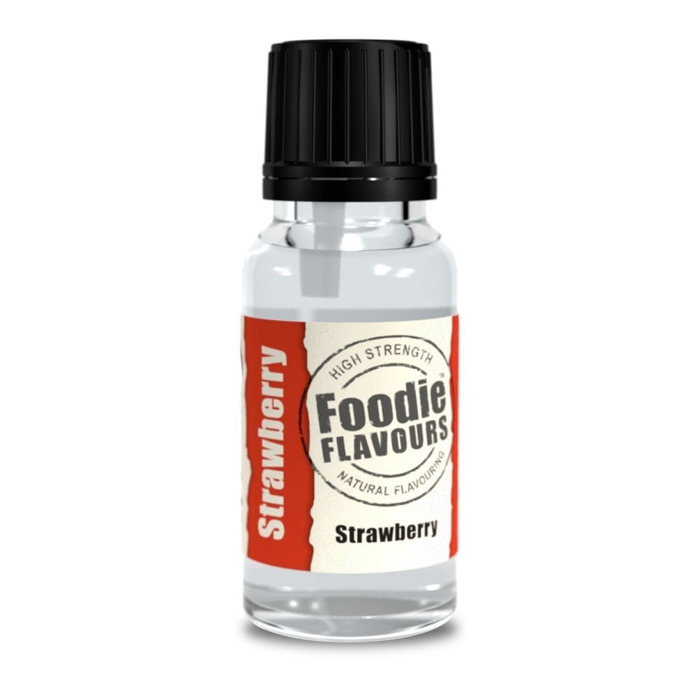 Strawberry - Natural Food Flavouring 15ml