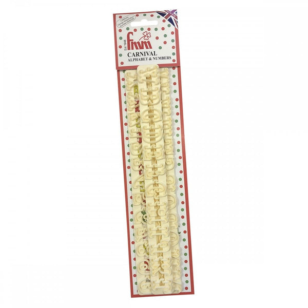 Carnival Letters & Numbers Cutter Set