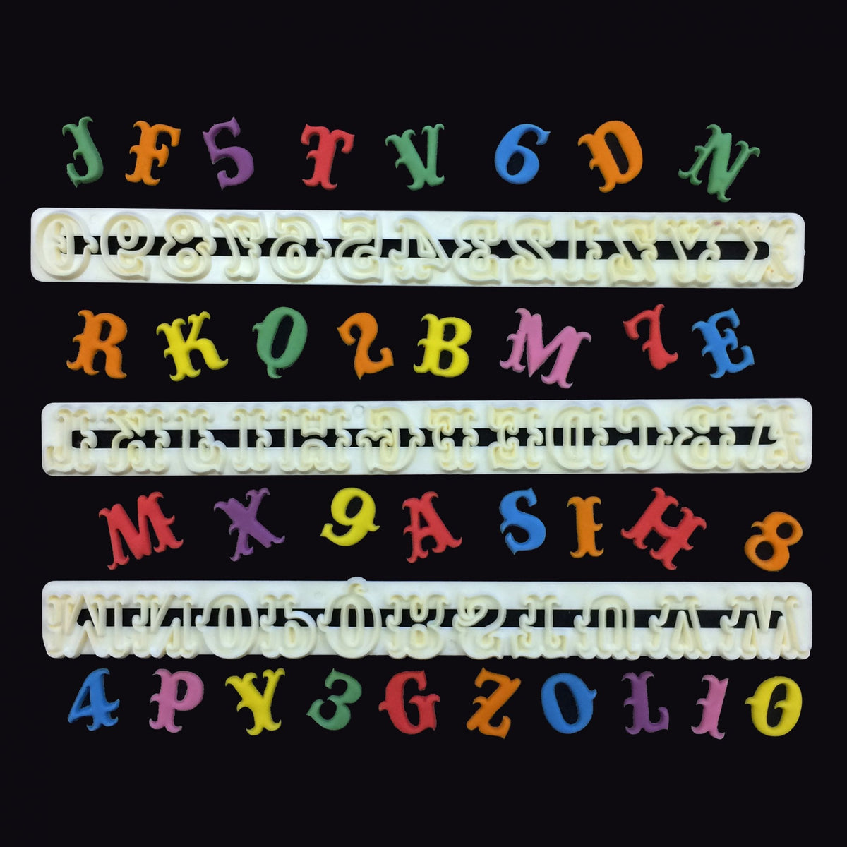 Carnival Letters & Numbers Cutter Set