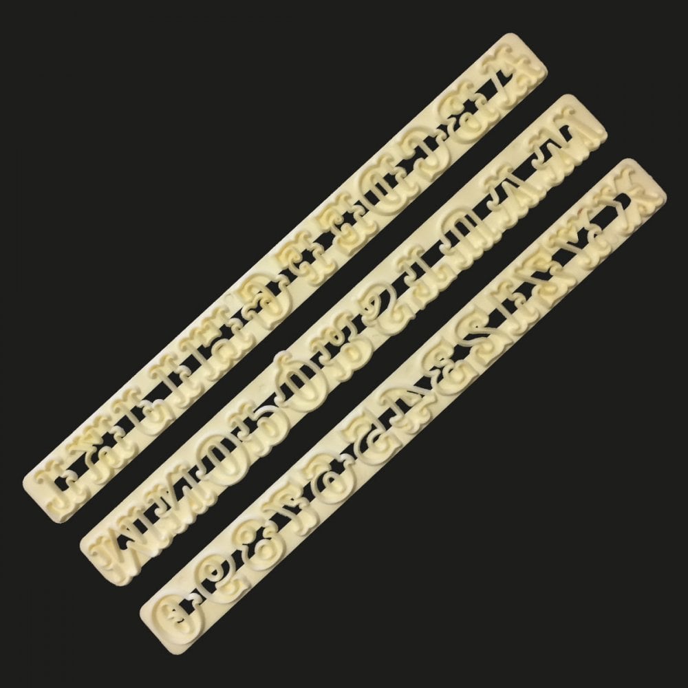 Carnival Letters & Numbers Cutter Set
