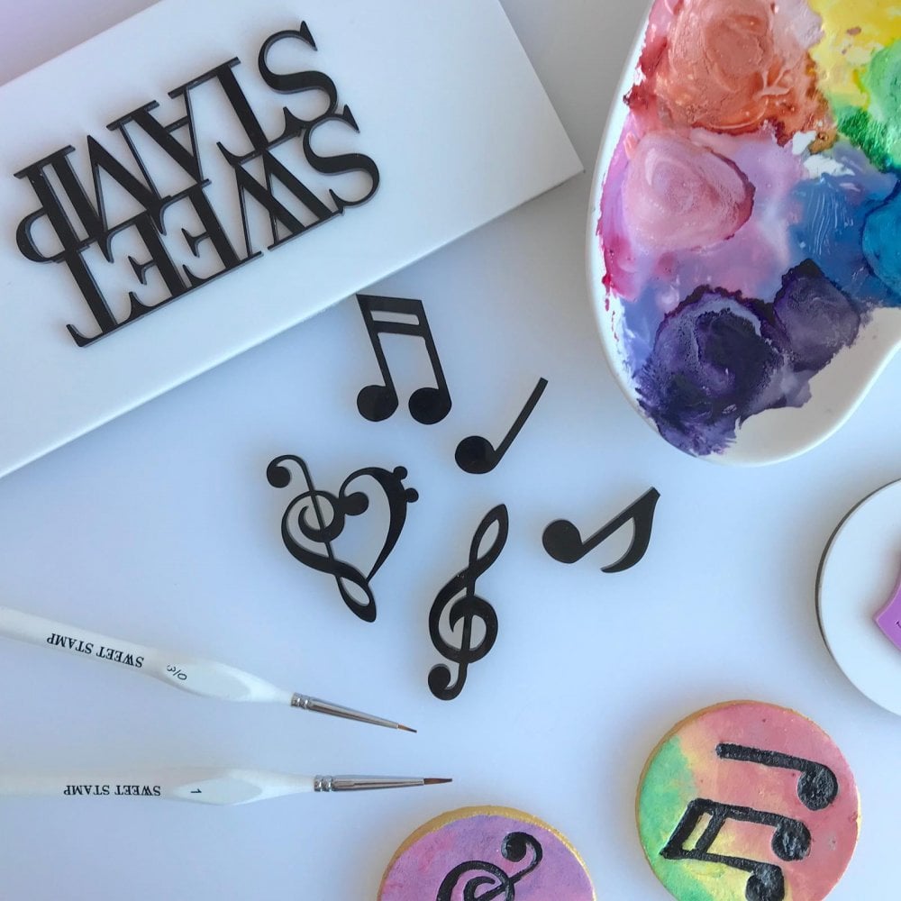 Music Notes Embossing Set