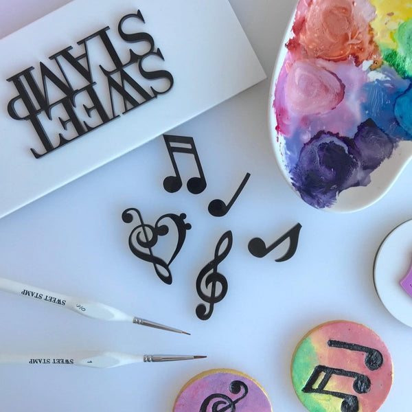 Music Notes Embossing Set