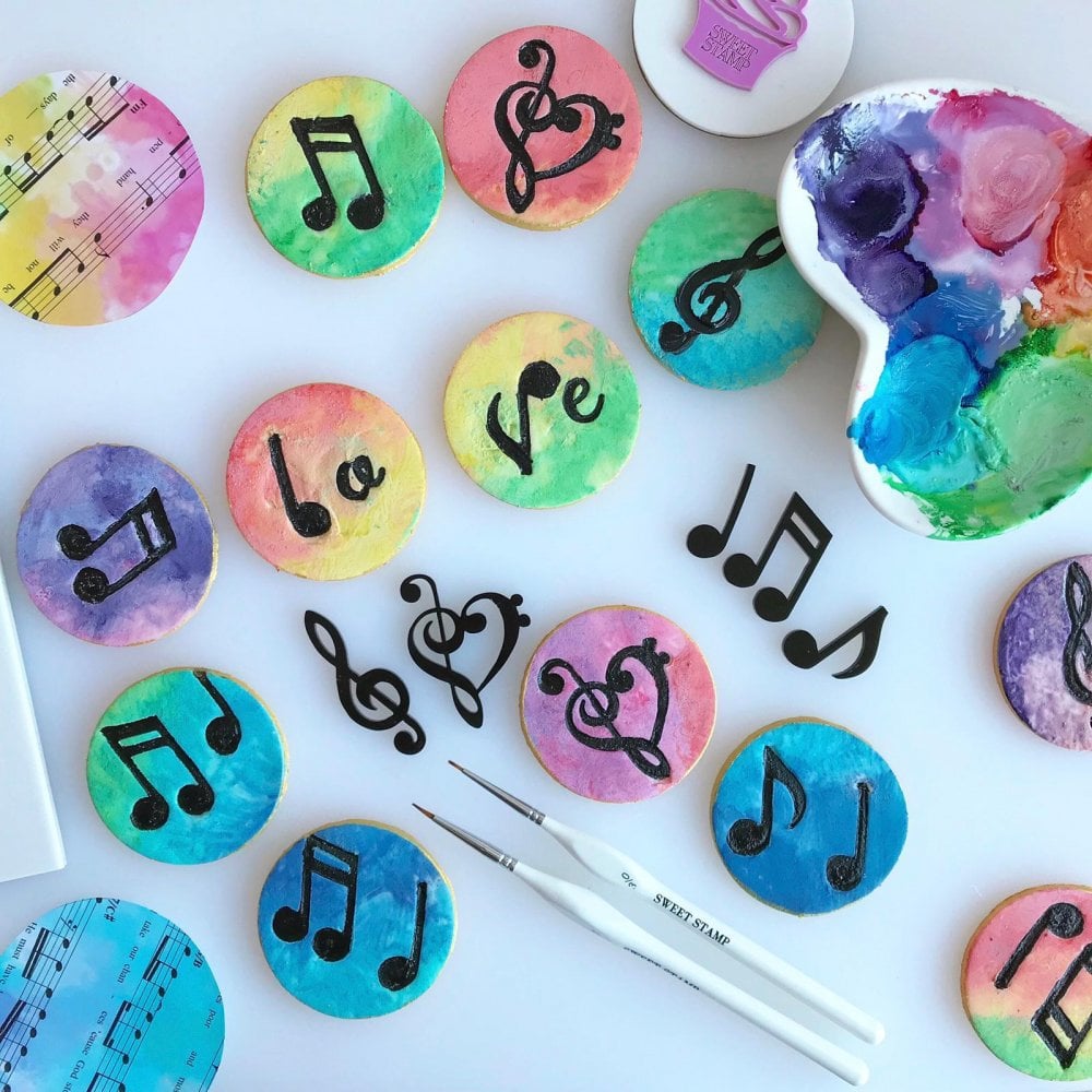 Music Notes Embossing Set