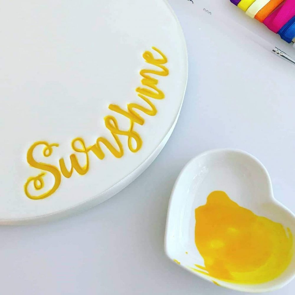 Curly Letters Embossing Set