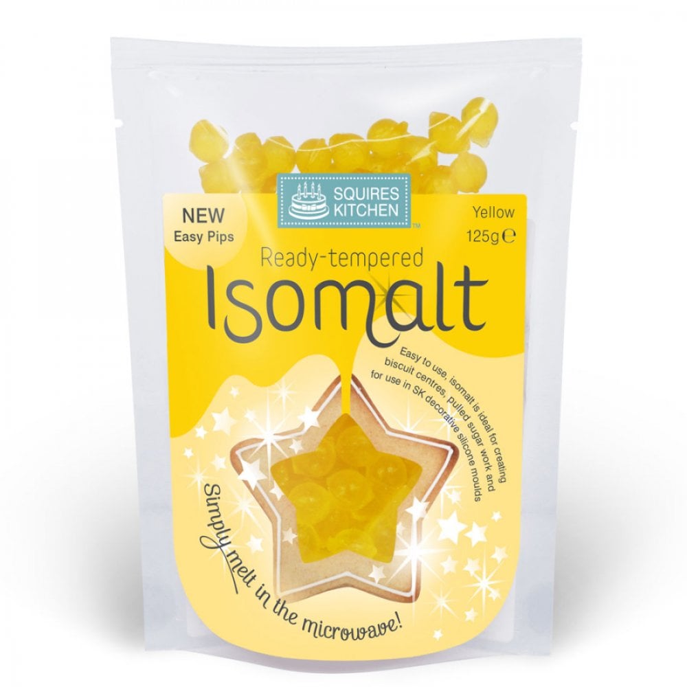 Yellow – Ready Tempered Isomalt 125g