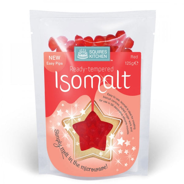 Red – Ready Tempered Isomalt 125g