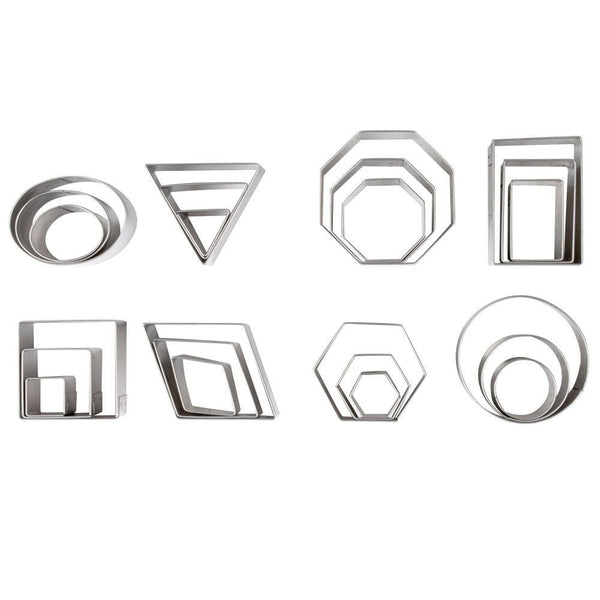 Geometric Shapes Cutter Set x 24 - Ateco