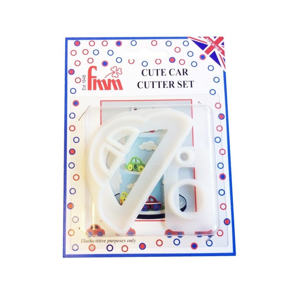 Cute Car Cutter Set