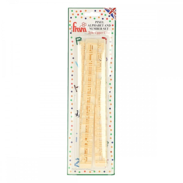 Pixel Alphabet And Number Tappit Cutter Set