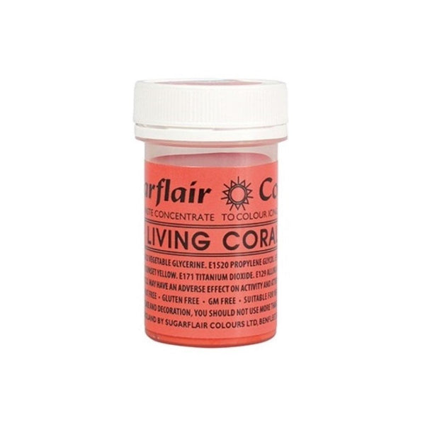 Living Coral - Spectral Paste Concentrate Colouring 25g - Sugarflair