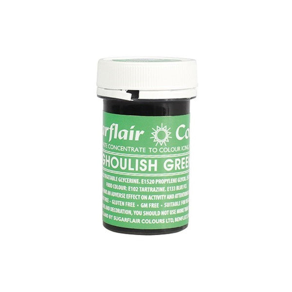 Ghoulish Green - Spectral Paste Concentrate Colouring 25g - Sugarflair