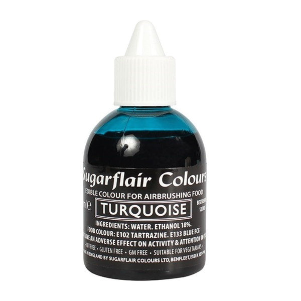 Turquoise - Airbrush Colour 60ml - Sugarflair
