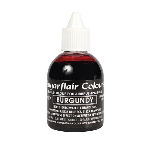 Burgundy - Airbrush Colour 60ml - Sugarflair
