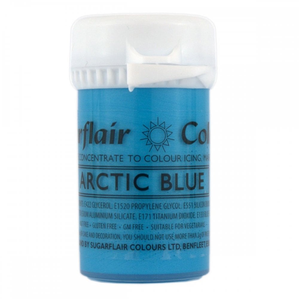 Satin Paste Food Colour 25g - Arctic Blue