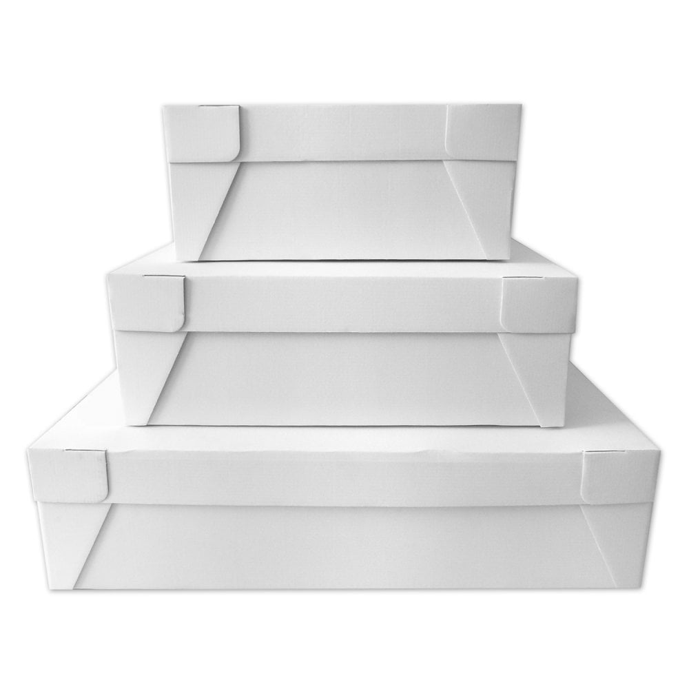 Oblong Corrugated Cake Box