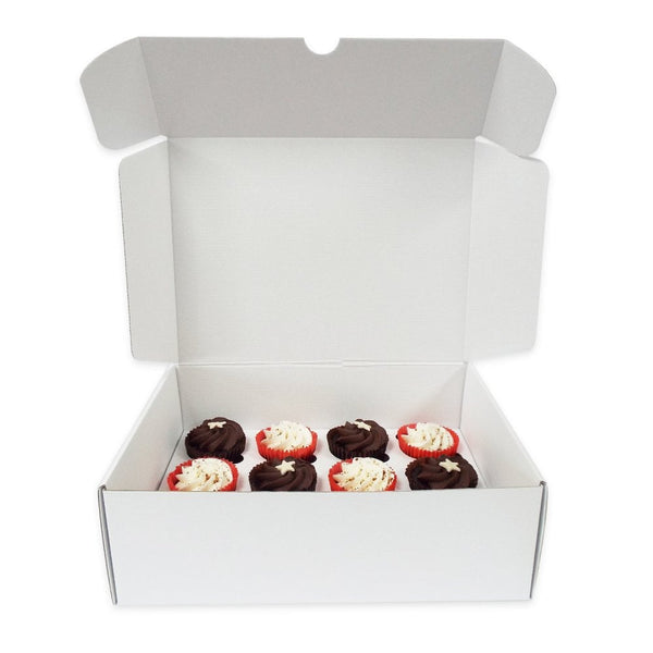 Extra Deep Corrugated Cupcake Box