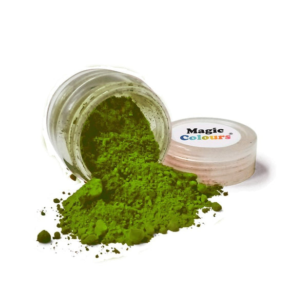 Edible Petal Dust 7ml - Forest Green