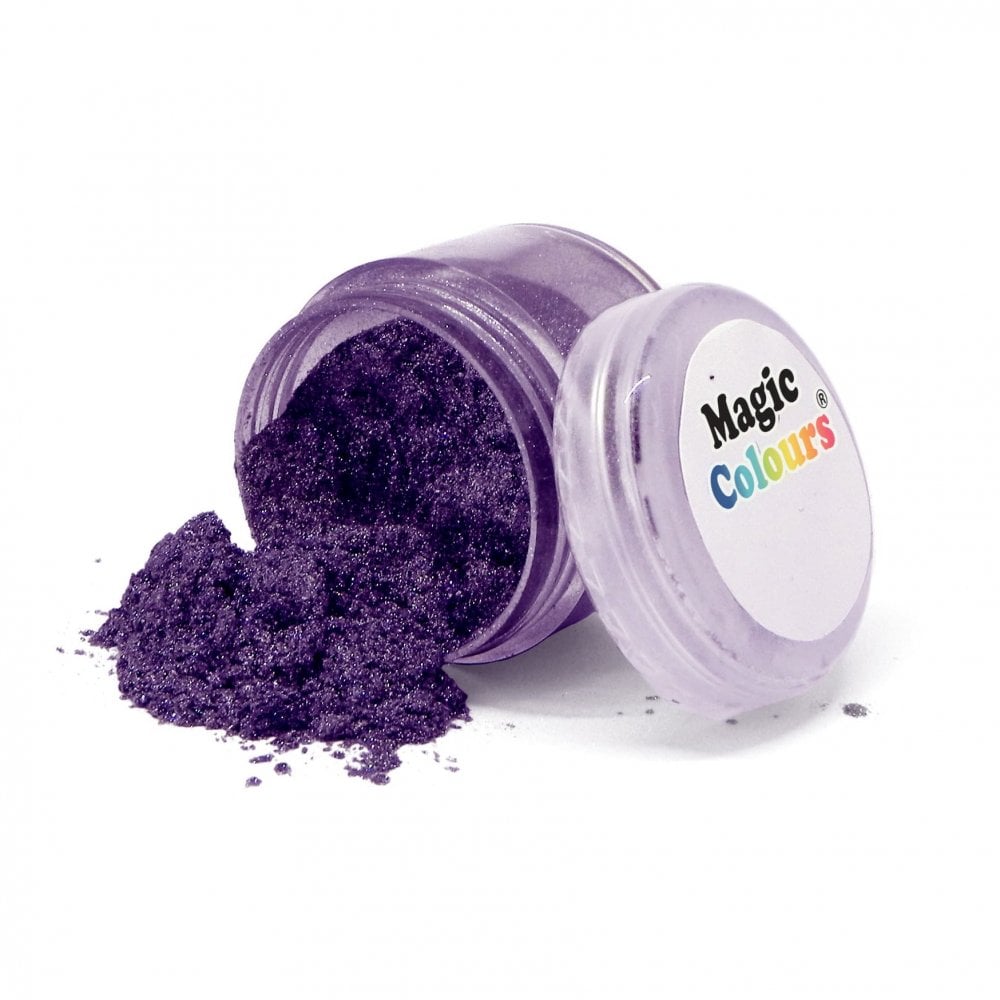 Edible Lustre Dusts 7ml - Purple Sheen
