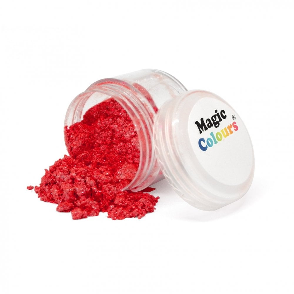 Edible Lustre Dusts 7ml - Shiny Red