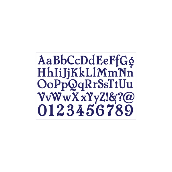 Elegance Alphabet Mould