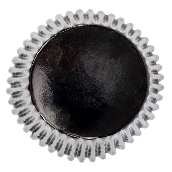Metallic Cupcake Cases x 30 - Black
