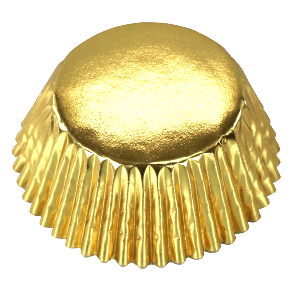 Metallic Cupcake Cases x 30 - Gold