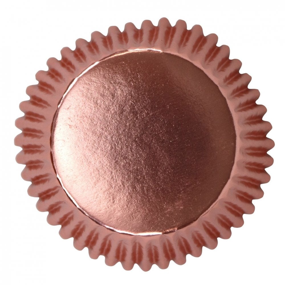 Metallic Cupcake Cases x 30 - Rose Gold