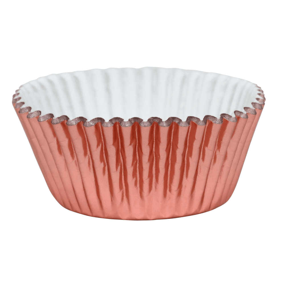 Metallic Cupcake Cases x 30 - Rose Gold