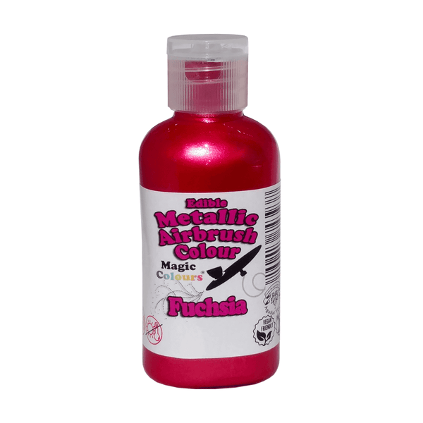 Metallic Airbrush Colours - 55ml - Choose A Colour - Fuchsia