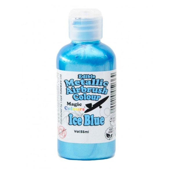 Metallic Airbrush Colours - 55ml - Choose A Colour - Blue