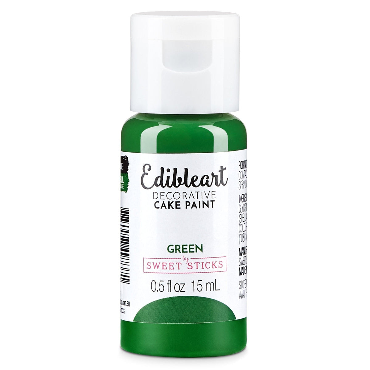Matt Edible Art Paint 15ml - Green