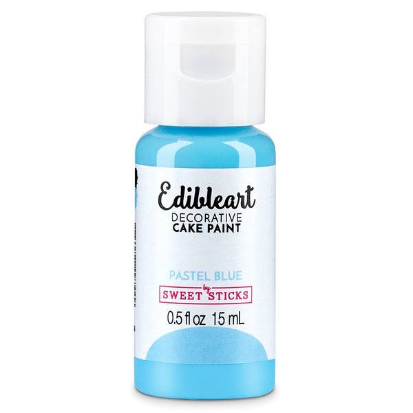 Matt Edible Art Paint 15ml - Pastel Blue