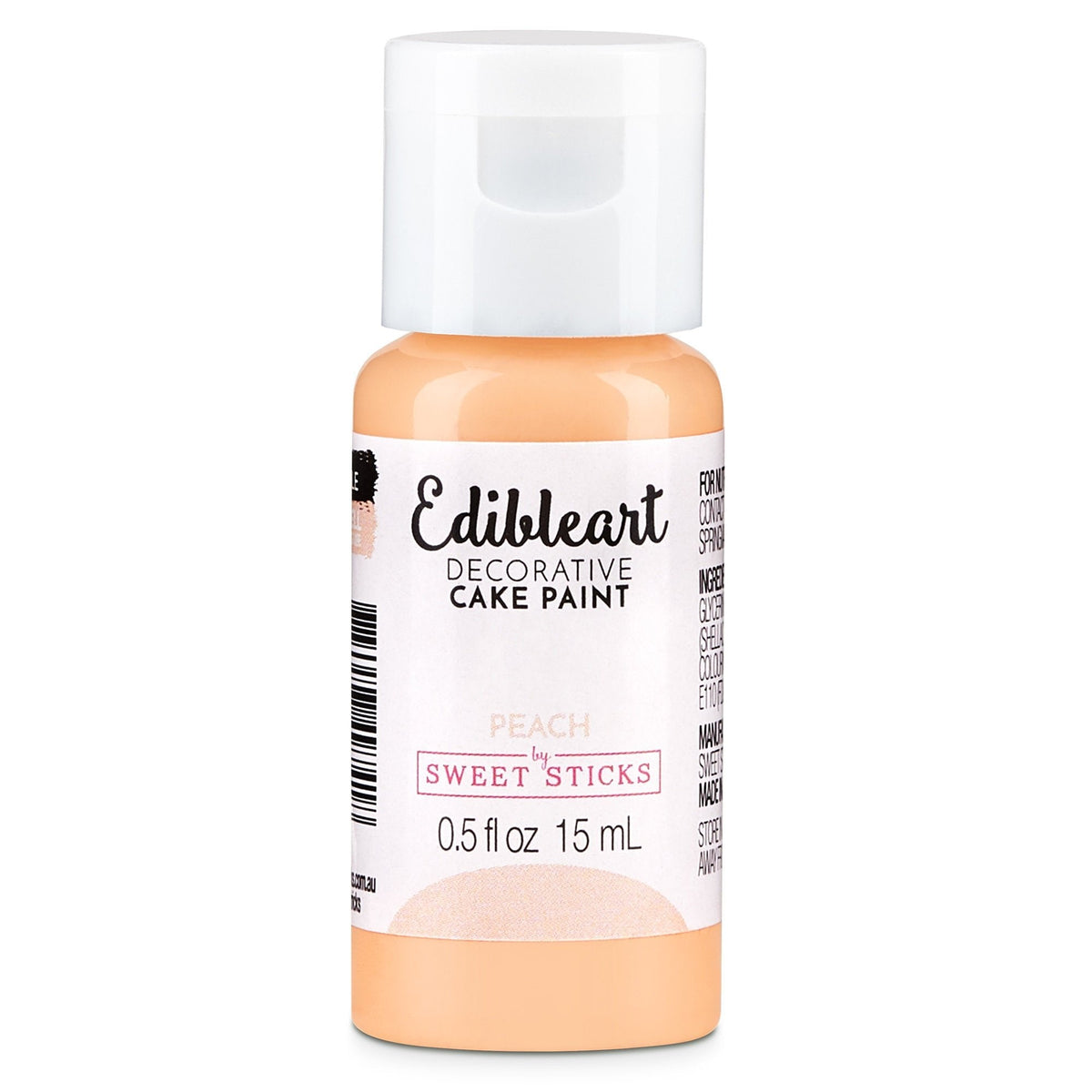 Matt Edible Art Paint 15ml - Peach