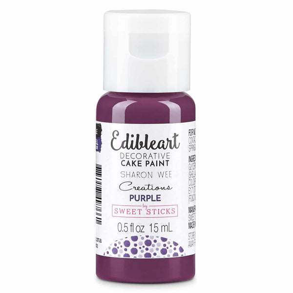 Matt Edible Art Paint 15ml - Purple
