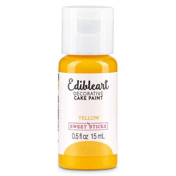 Matt Edible Art Paint 15ml - Yellow