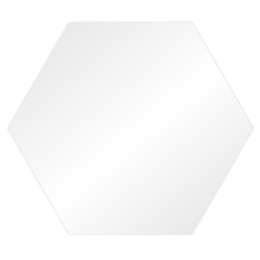 Set of 2 Hexagon Acrylic Ganache Plates