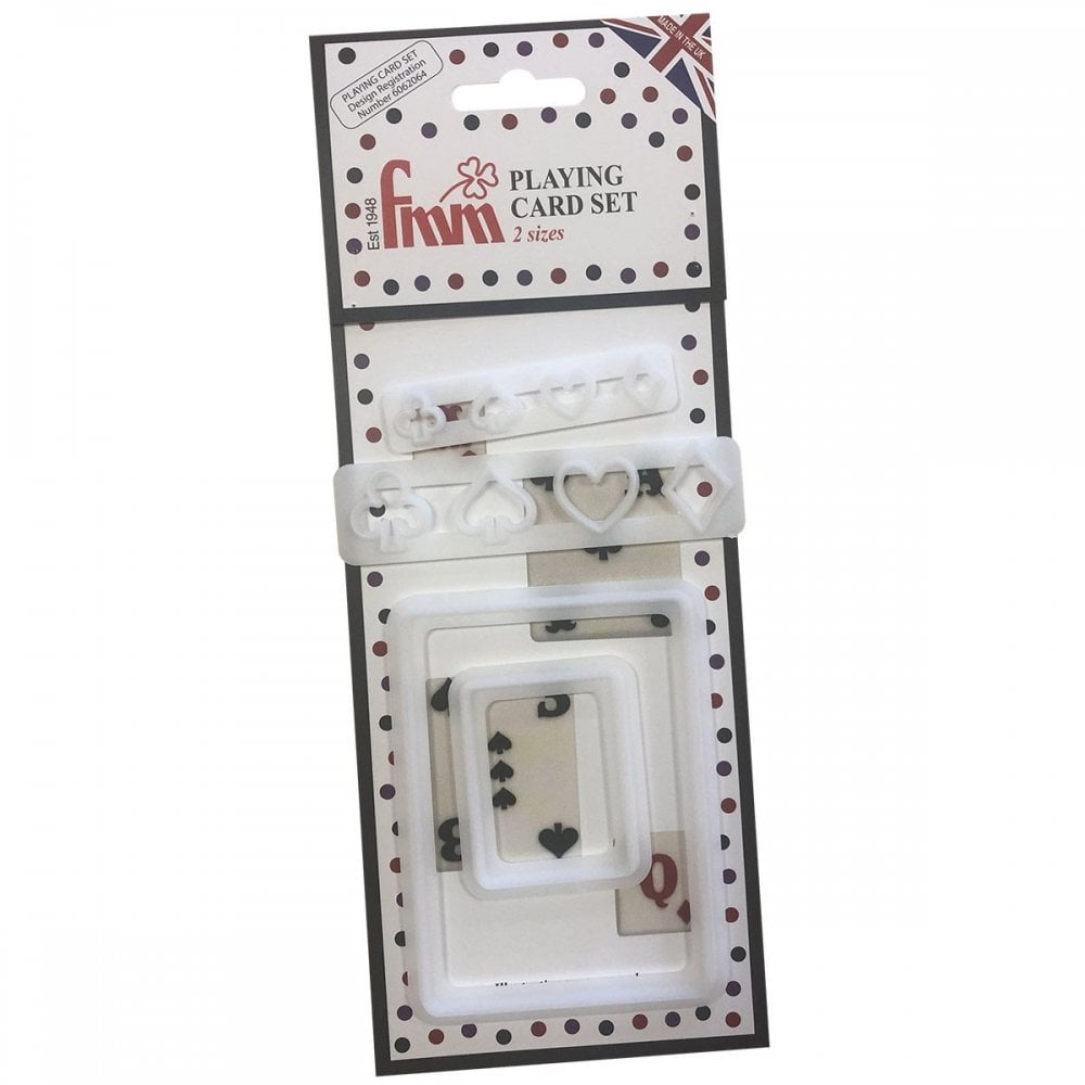 Playing Card Icing Cutter Set