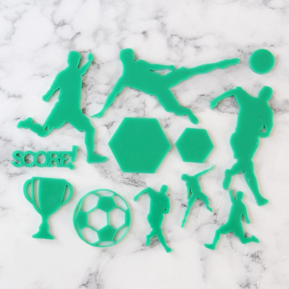 Score! Soccer Embossing Elements